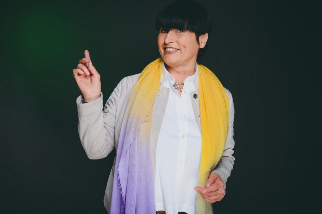 Heike Heimann Geschäftsführerin von WIN5 lachend